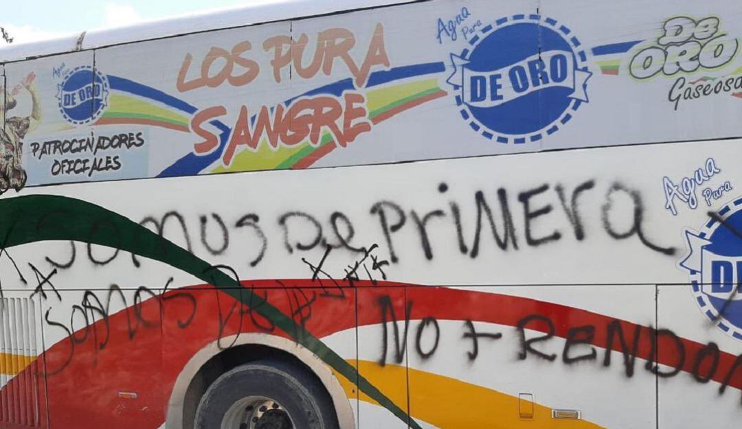 Amenazas en contra de los jugadores de Real Cartagena.