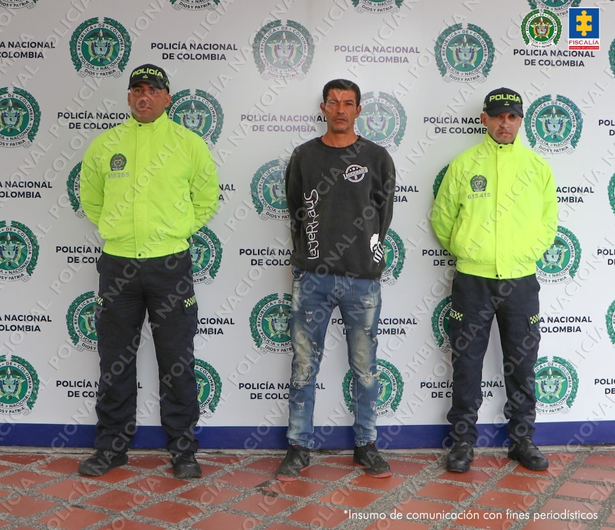 Foto suministrada: Fiscalía General de la Nación