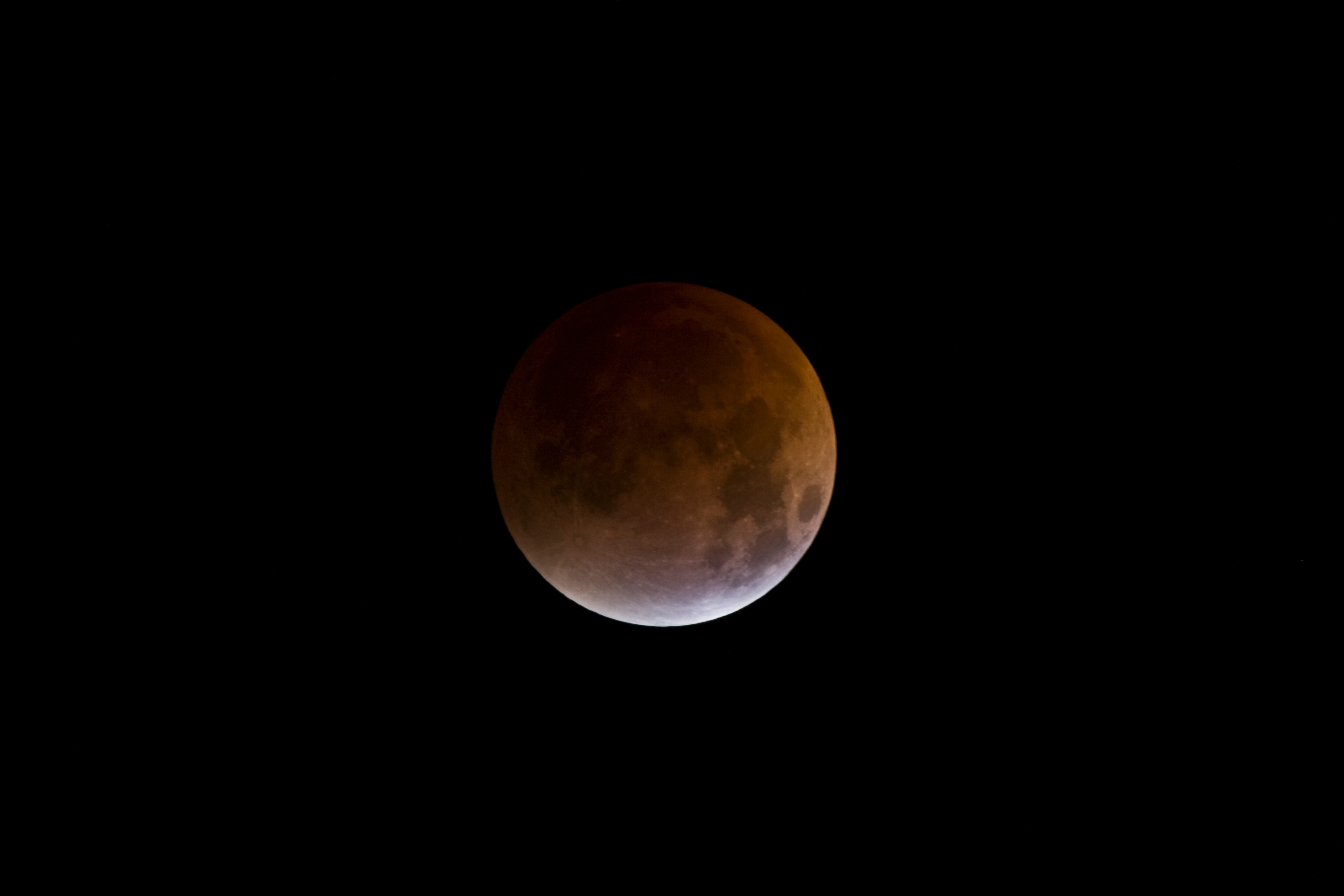 Eclipse lunar 5 de mayo 2023. Foto: Getty Images