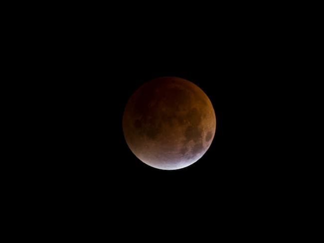 Eclipse lunar 5 de mayo 2023. Foto: Getty Images