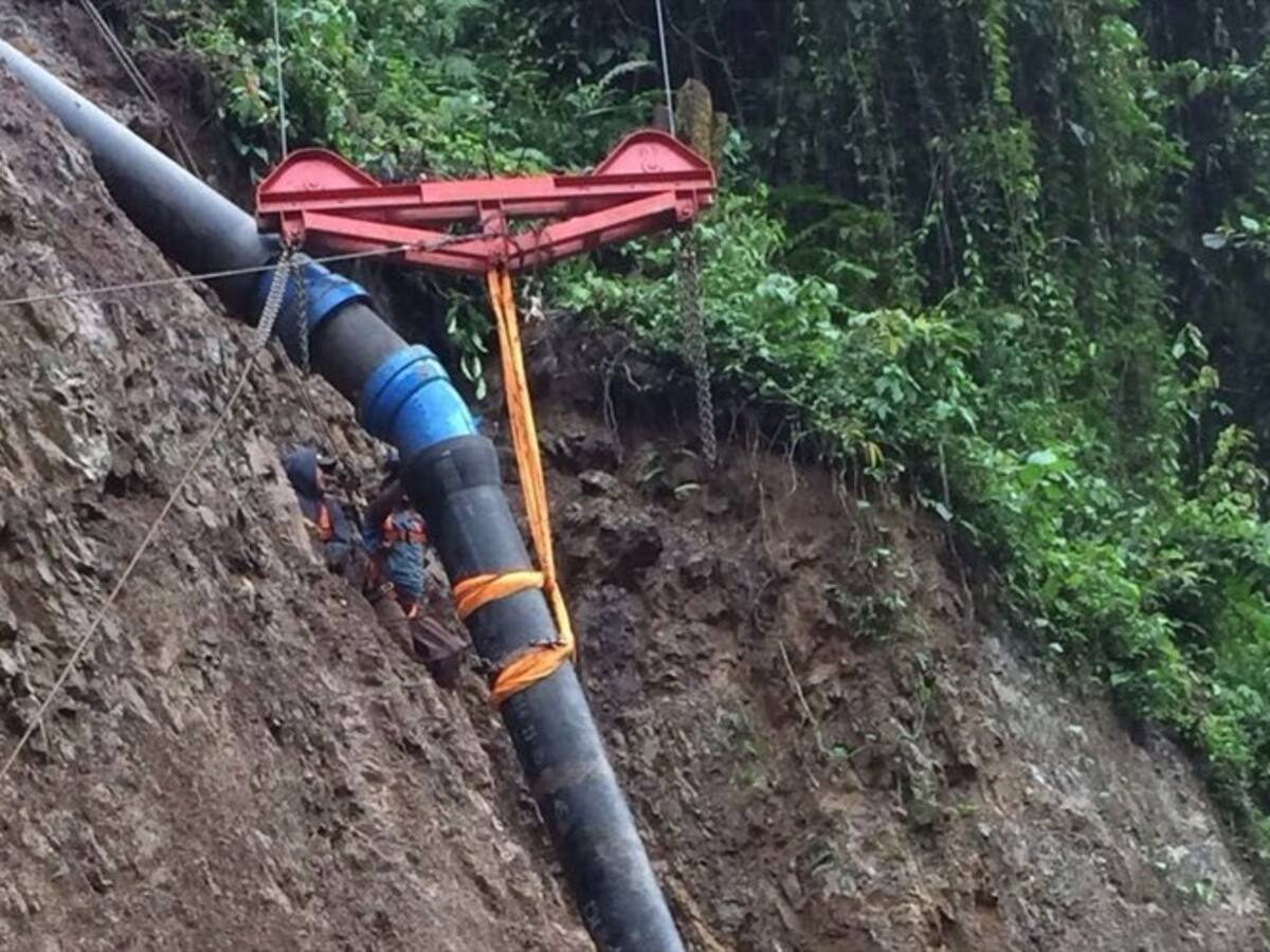 Denuncian contaminación en importante quebrada en Viracachá, Boyacá