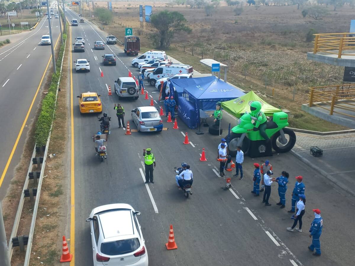 Vías de Bolívar: más de 100.000 vehículos se movilizaron en Semana Santa