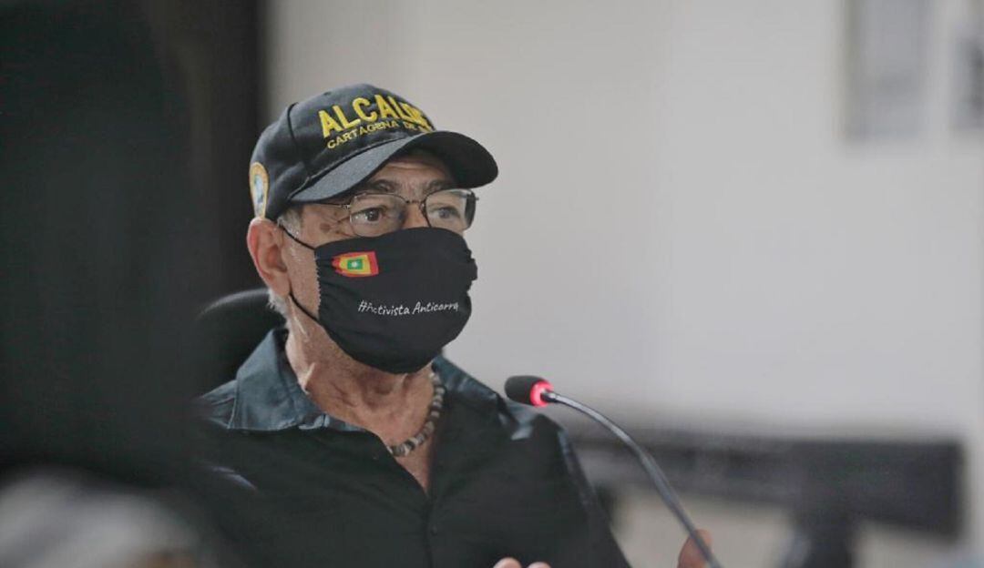 William Dau Chamat, Alcalde de Cartagena