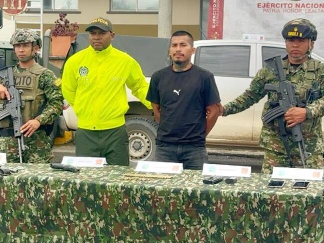 Cayó alias ‘Patiño’, cabecilla de disidencias que entrenaba menores para robos y atentados en Cauca