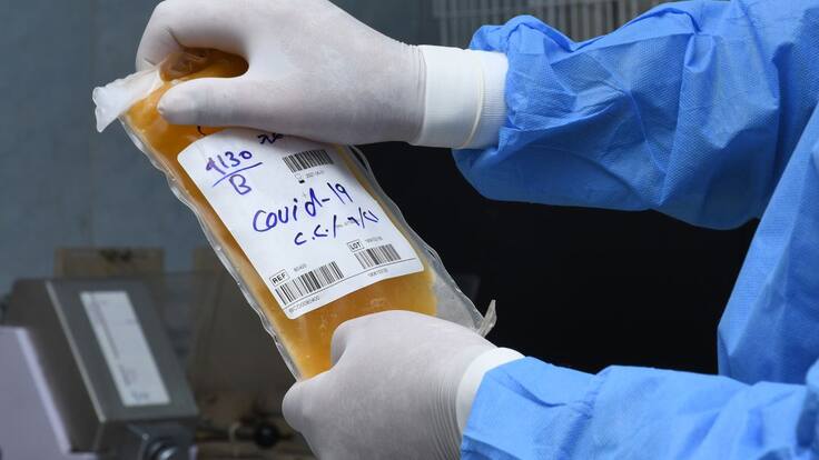 Tratamiento de plasma debe tener niveles altos de anticuerpos contra COVID