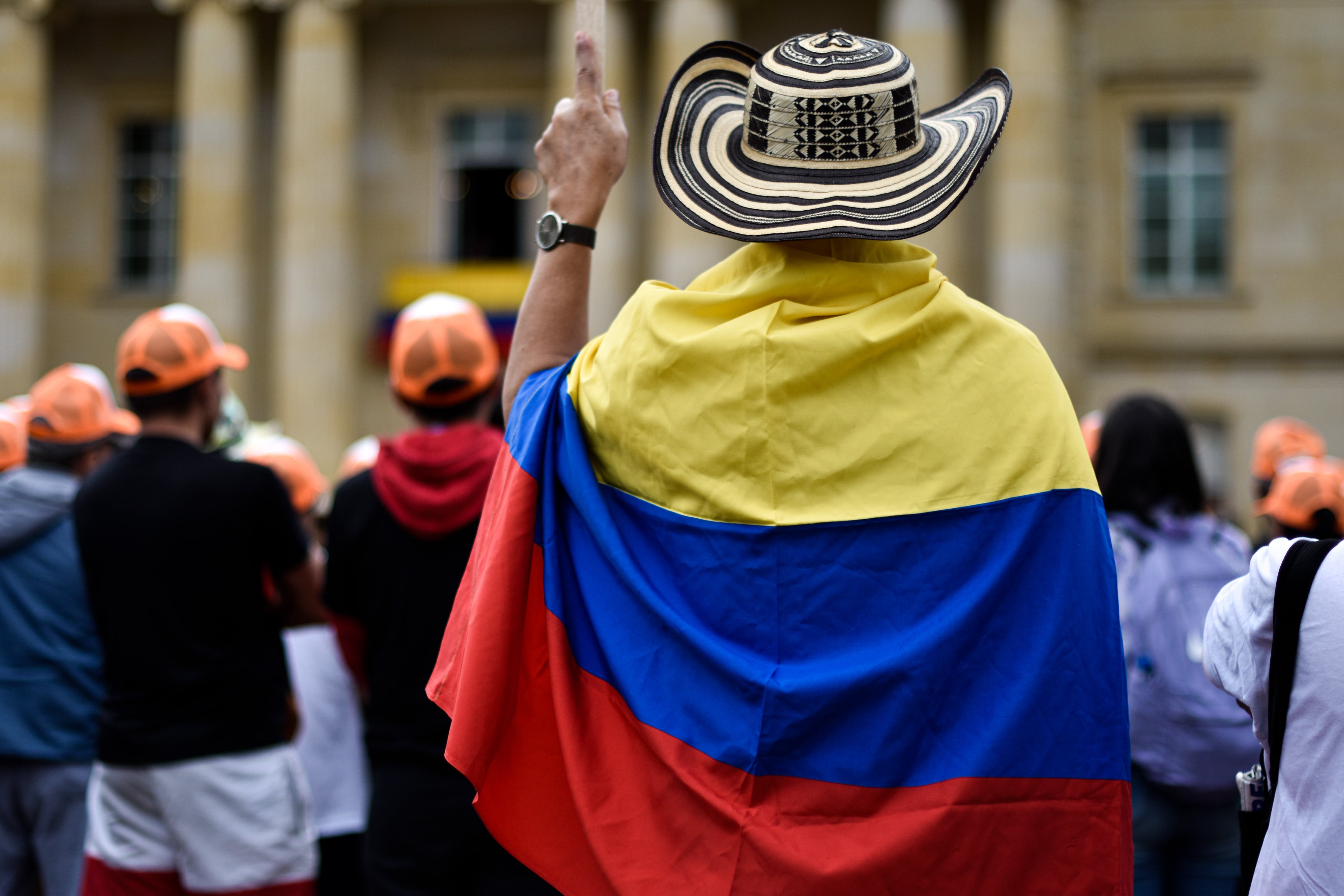 20 de julio Colombia. Foto: Cristian Bayona/Long Visual Press/Universal Images Group vía Getty Images.