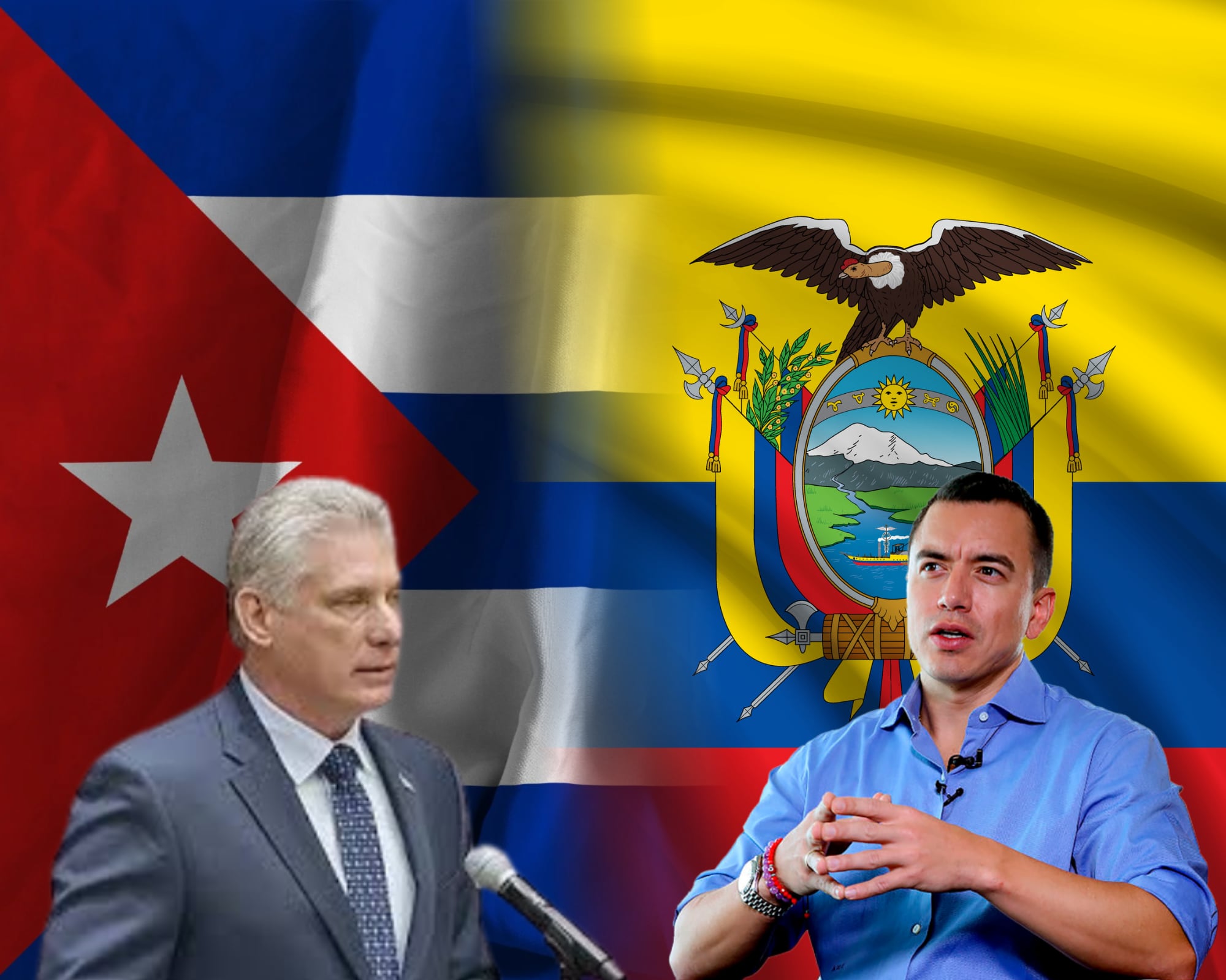 El gobierno de Daniel Noboa declaró persona non grata al embajador de Cuba en el país y expulsó a toda la misión diplomática de la isla sin dar explicaciones.
(Foto: Caracol Radio / Getty)