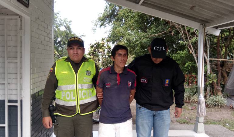 El capturado fue enviado a la cárcel de Armenia