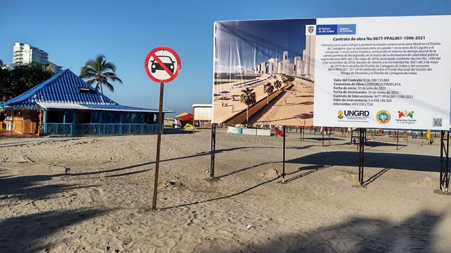 Por lo pronto se adelantan las obras de alistamiento para el proyecto como movilización de equipos, adecuación de campamentos y señalización