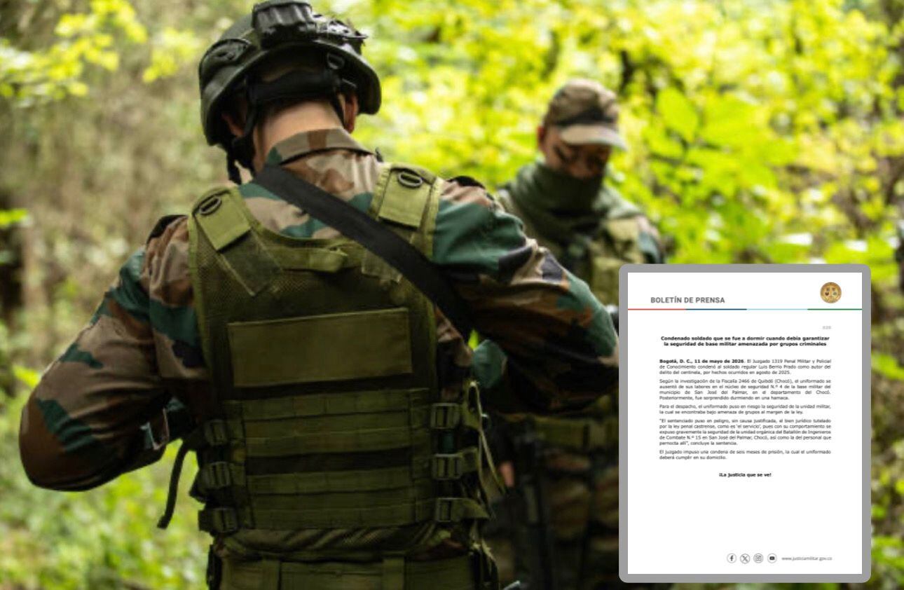 Condenan a militar que se ausentó de sus labores y fue encontrado durmiendo.(Foto: Getty imágenes)