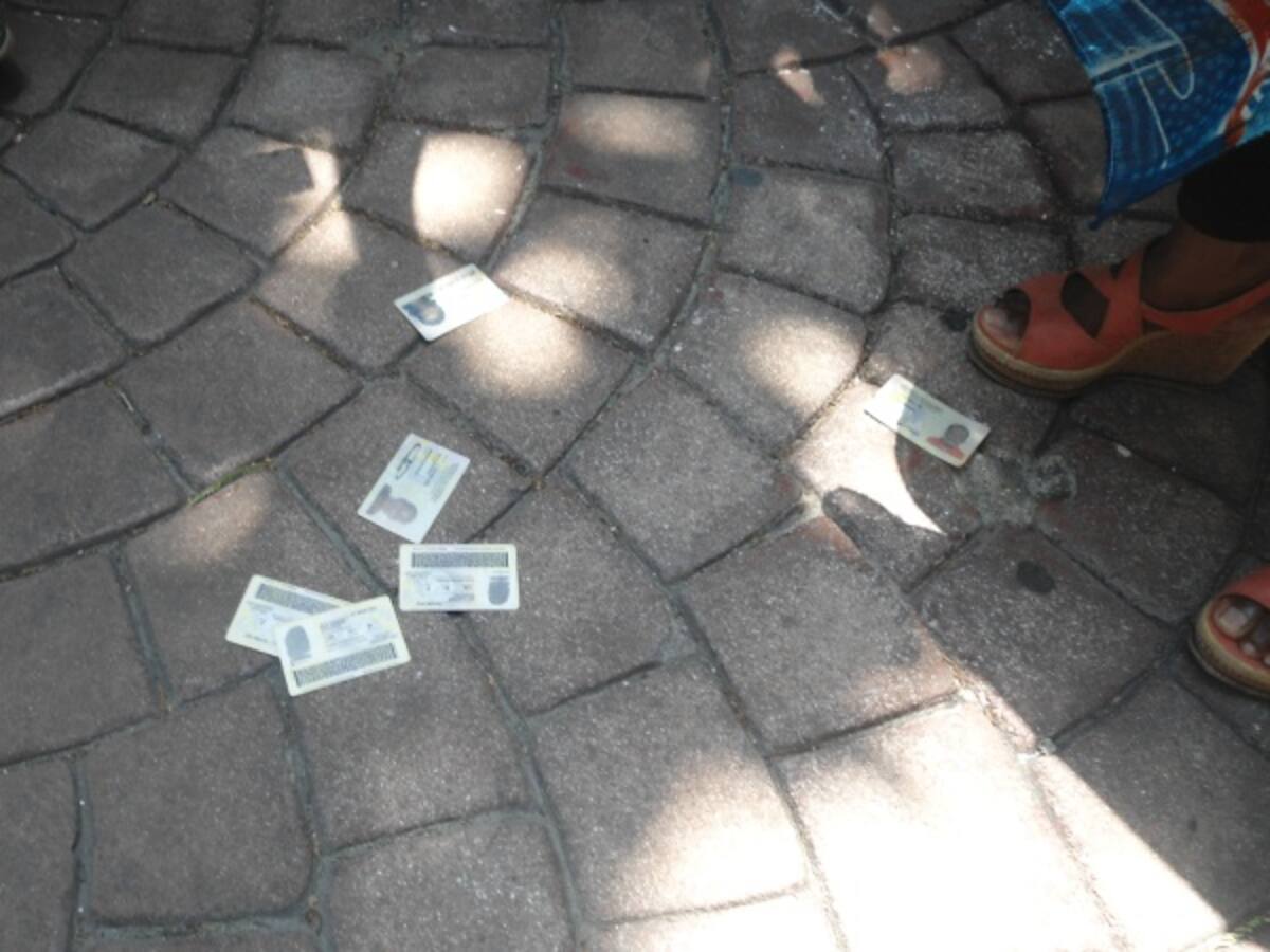 Raizales protestaron durante la visita de Santos a San Andrés