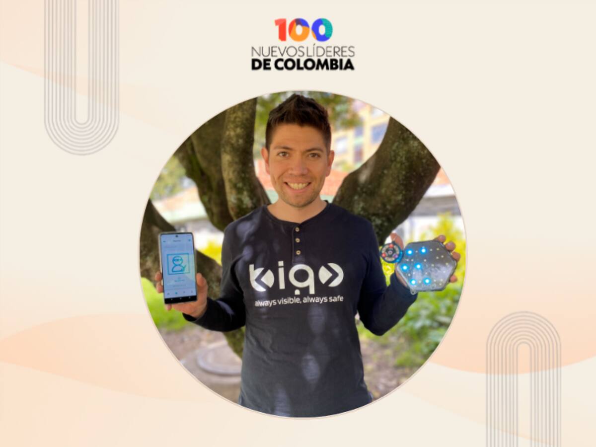 Alexander Nieves, el ingeniero detrás del dispositivo que salva a ciclistas en las vías