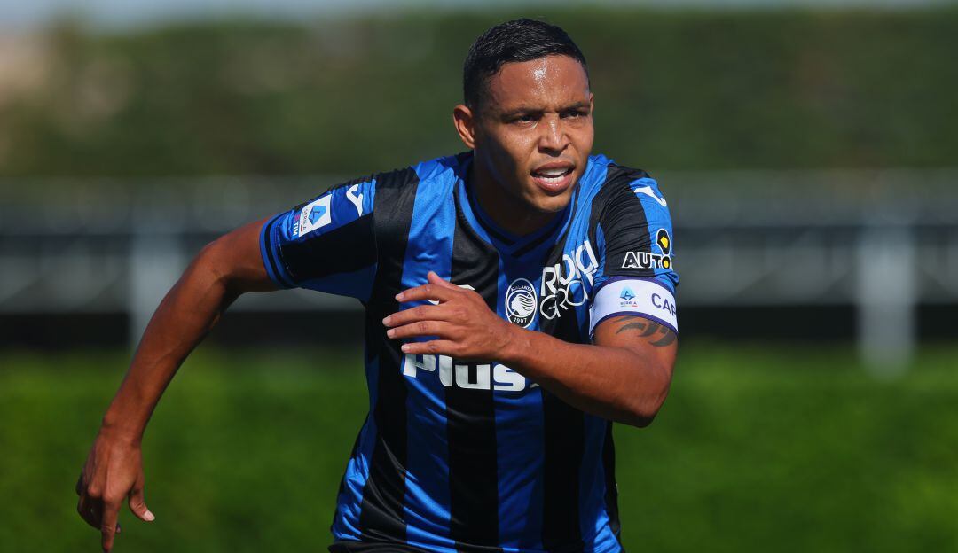 Luis Fernando Muriel como capitán del Atalanta.