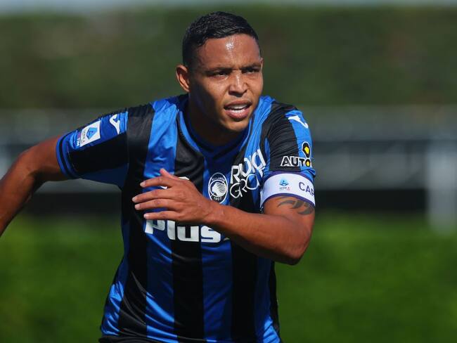 Luis Fernando Muriel como capitán del Atalanta.
