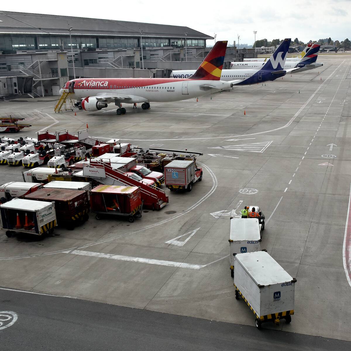 Transporte aéreo en Colombia alcanza cifra récord de 56 millones de pasajeros en 2024