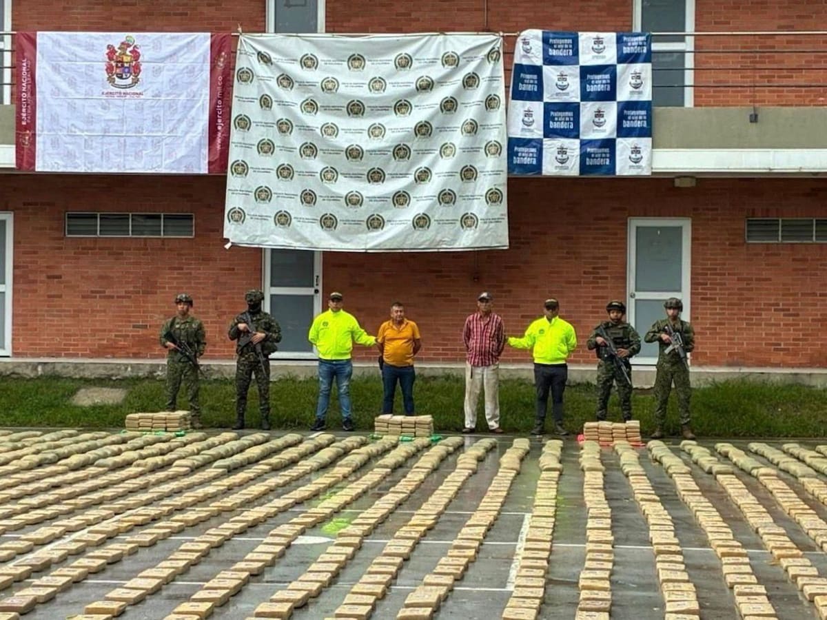 Incautan cerca de 2,6 toneladas de marihuana en Puerto Gaitán, Meta