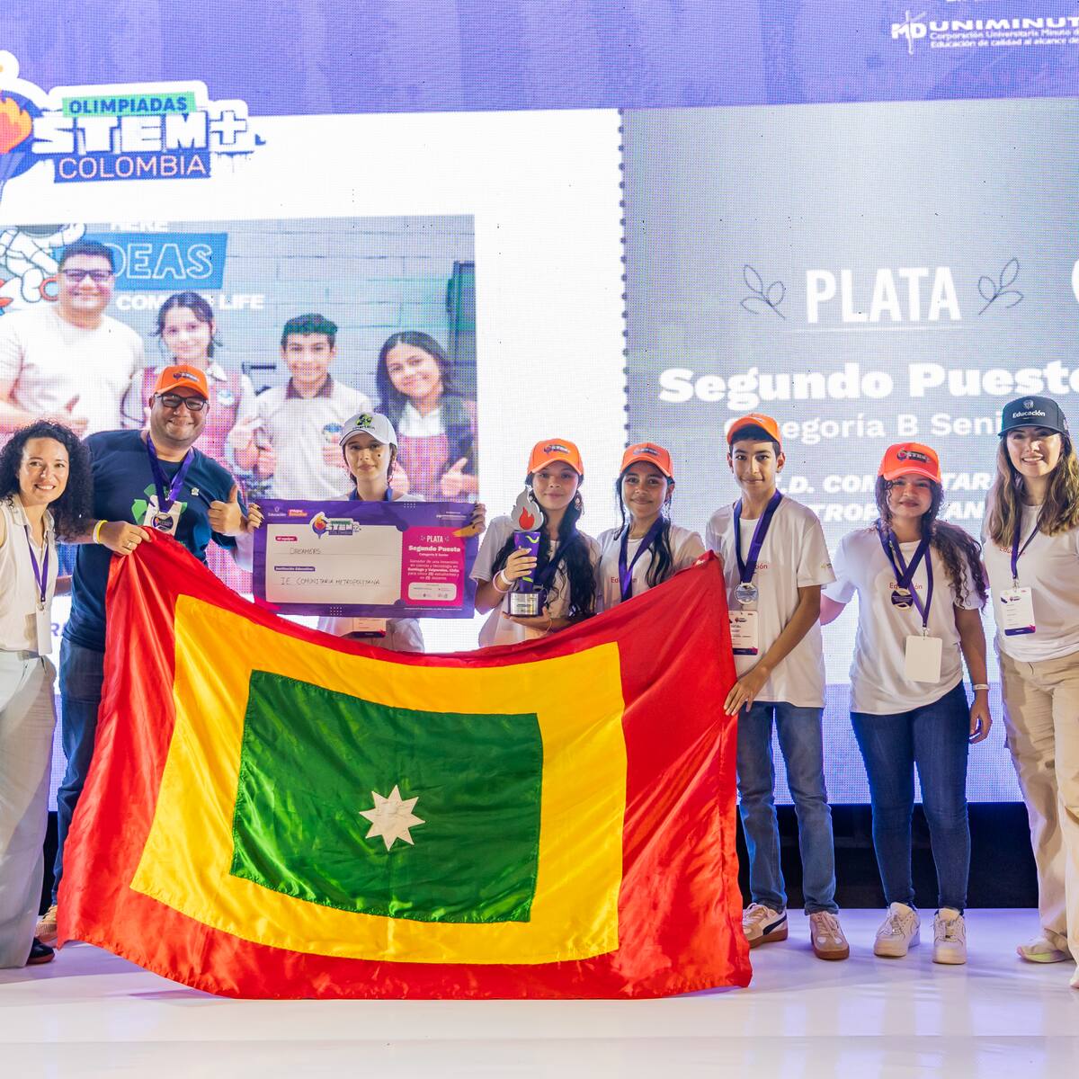 Cartagena celebró la innovación y creatividad en la gran final nacional de las olimpiadas STEM+