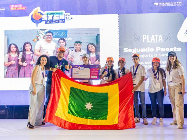 Cartagena celebró la innovación y creatividad en la gran final nacional de las olimpiadas STEM+ Colombia