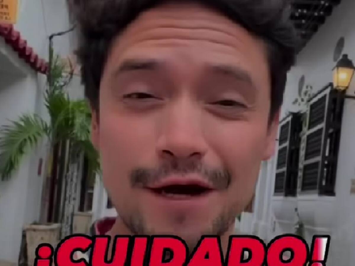 Youtuber peruano advierte cómo evitar estafas en Cartagena