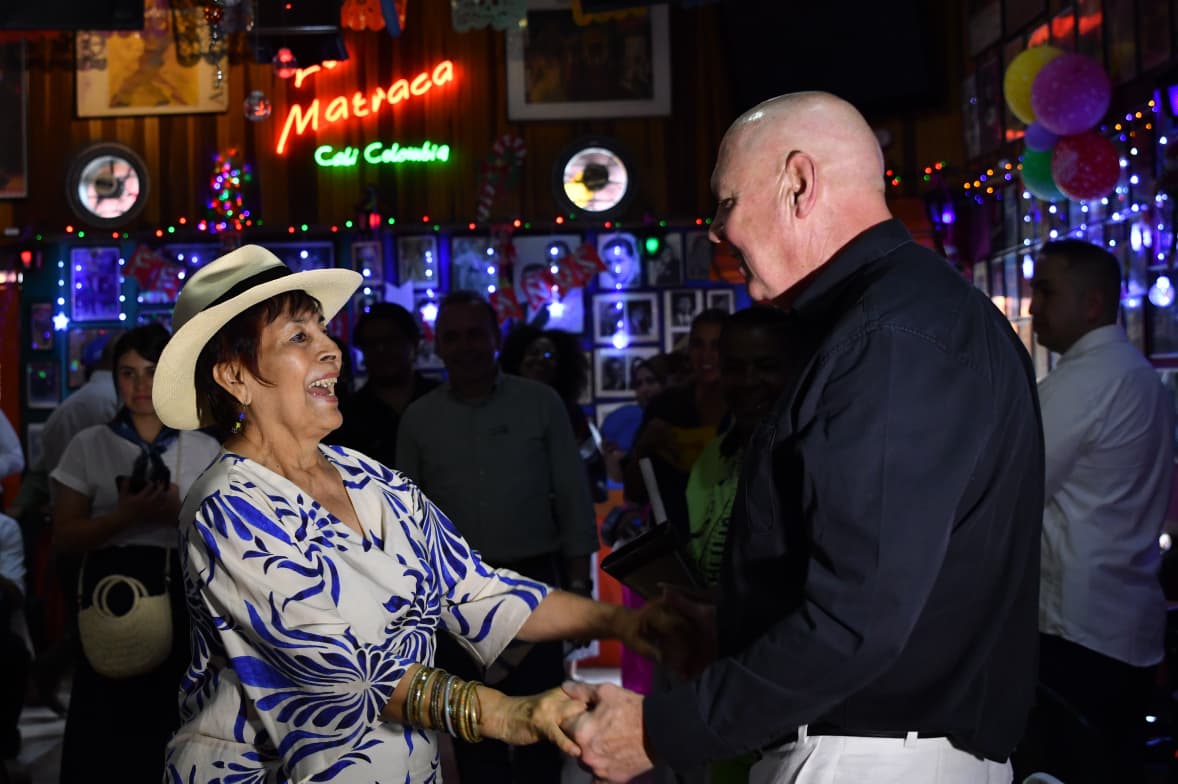 John MacNamara conoció el proyecto de renovación urbana en el barrio Obrero en el marco de la Feria de Cali #68 Foto: Alcaldía de cali