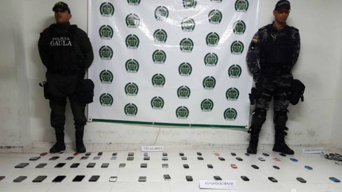 Incautan celulares y drogas dentro de la cárcel Rodrigo de Bastidas