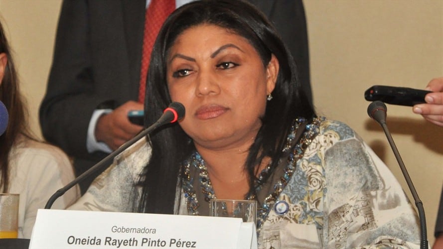 Ex gobernadora de La Guajira, Oneida Pinto. Foto: Colprensa