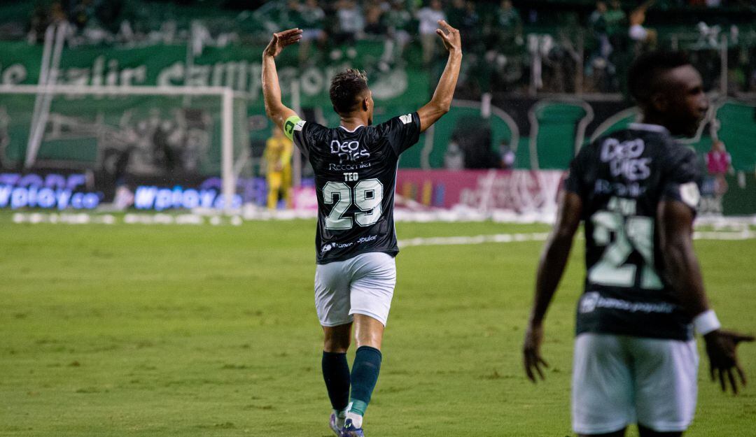 Teófilo Gutiérrez con Deportivo Cali en 2021