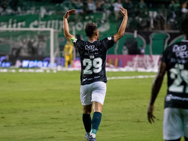 Teófilo Gutiérrez con Deportivo Cali en 2021