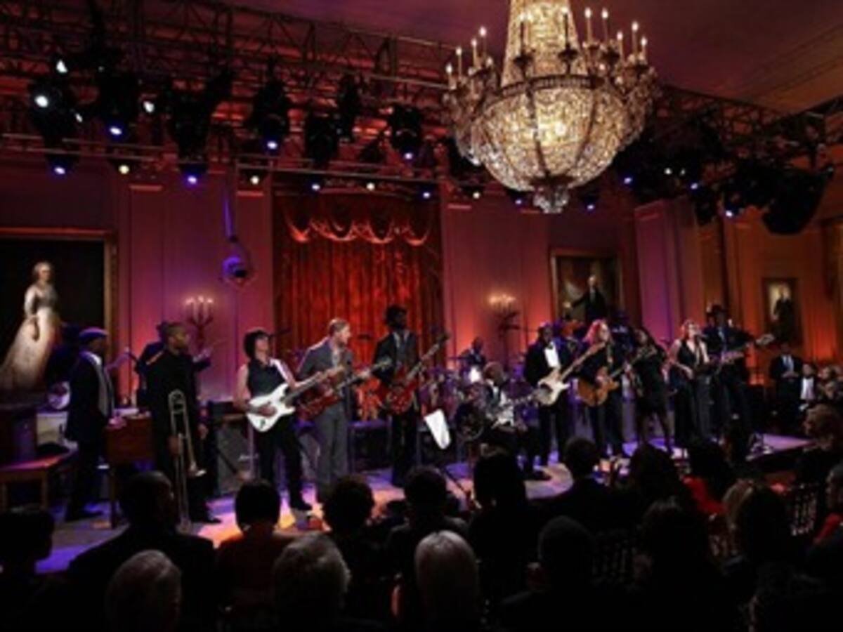 Obama canta junto a Jagger y B.B. King
