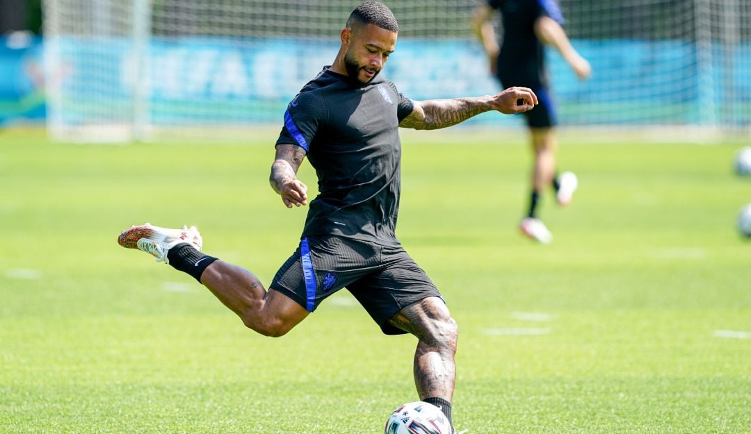 Memphis Depay, futbolista de la selección nerlandesa 
