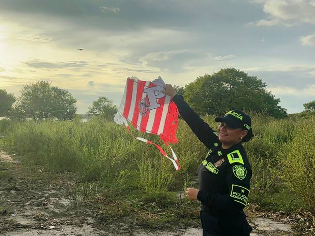 Magangueleños elevaron su creatividad con una tarde de cometas