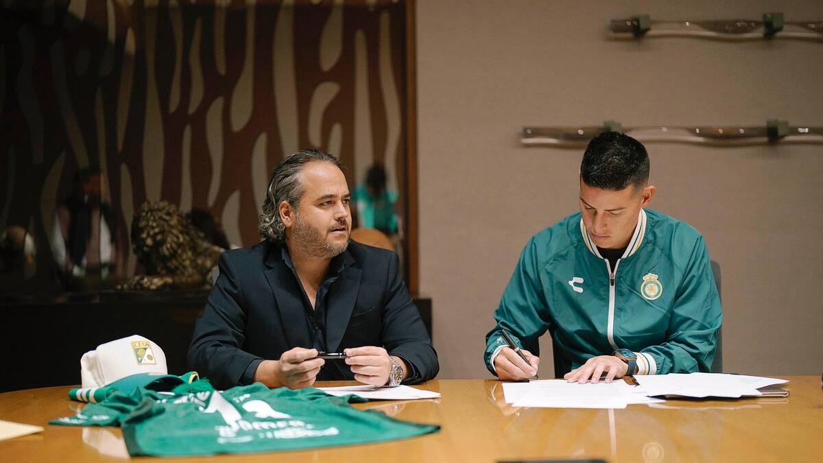 James Rodríguez es nuevo jugador del Club León de México: así fue presentado