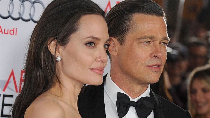 Angelina Jolie y Brad Pitt. Foto: Getty Images