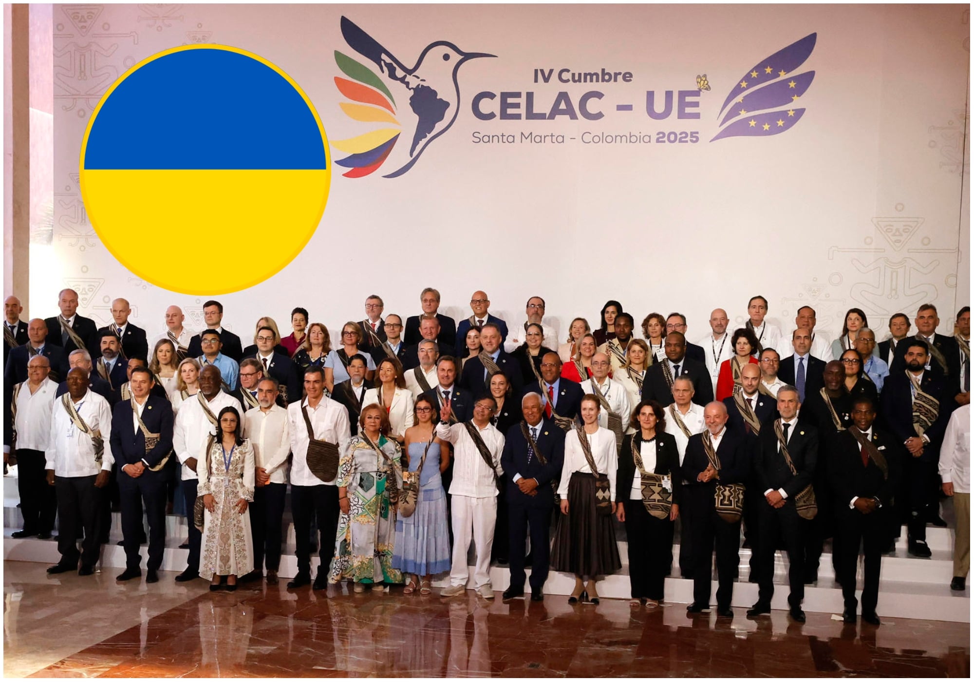 UE y CELAC expresaron “profunda preocupación” por guerra en Ucrania y apoyan alto de fuego. Foto: EFE.