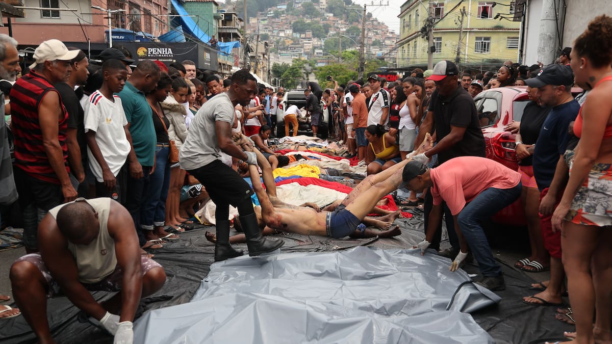 Sube a más de 132 la cifra de muertos por operativo policial en Río de Janeiro