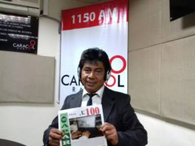 Alber Deylan periodista y gestor cultural y director de la revista cultural Punto Aparte