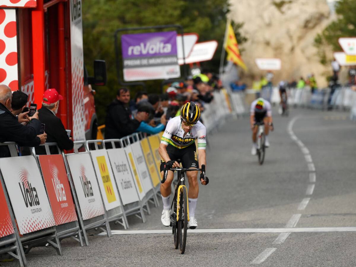 Roglic vence a Evenepoel en Lo Port y se afianza en el liderato de la Vuelta Cataluña