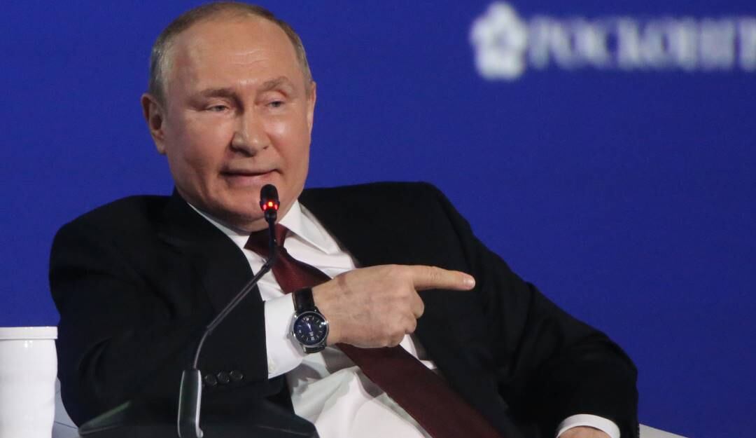 El presidente Putin felicitó a Gustavo Petro por su victoria. Foto: Getty