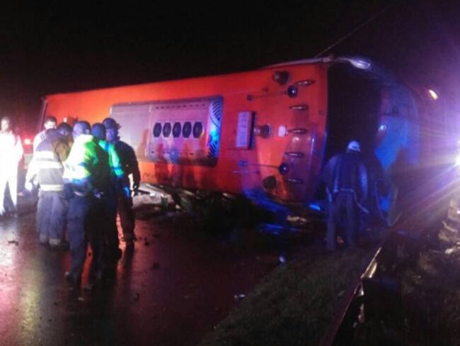 Cinco muertos deja accidente de tránsito en la vía Bogotá - Girardot