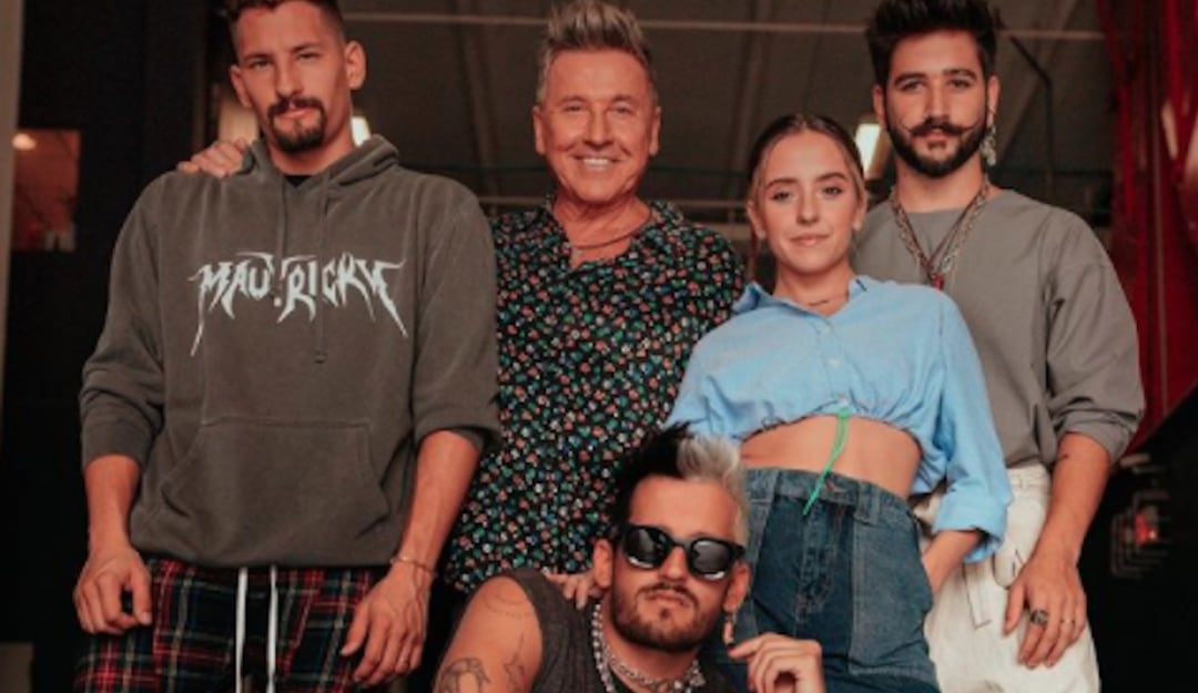 Ricardo Montaner y familia, lanzamiento 'Amén'