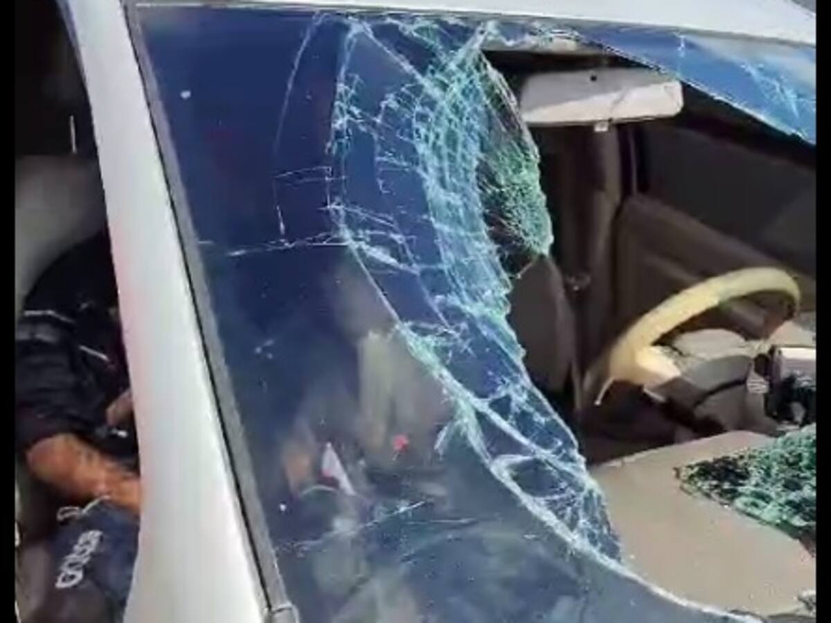 Denuncian un caso de intento de hurto en una camioneta en la vía La Tebaida- Armenia