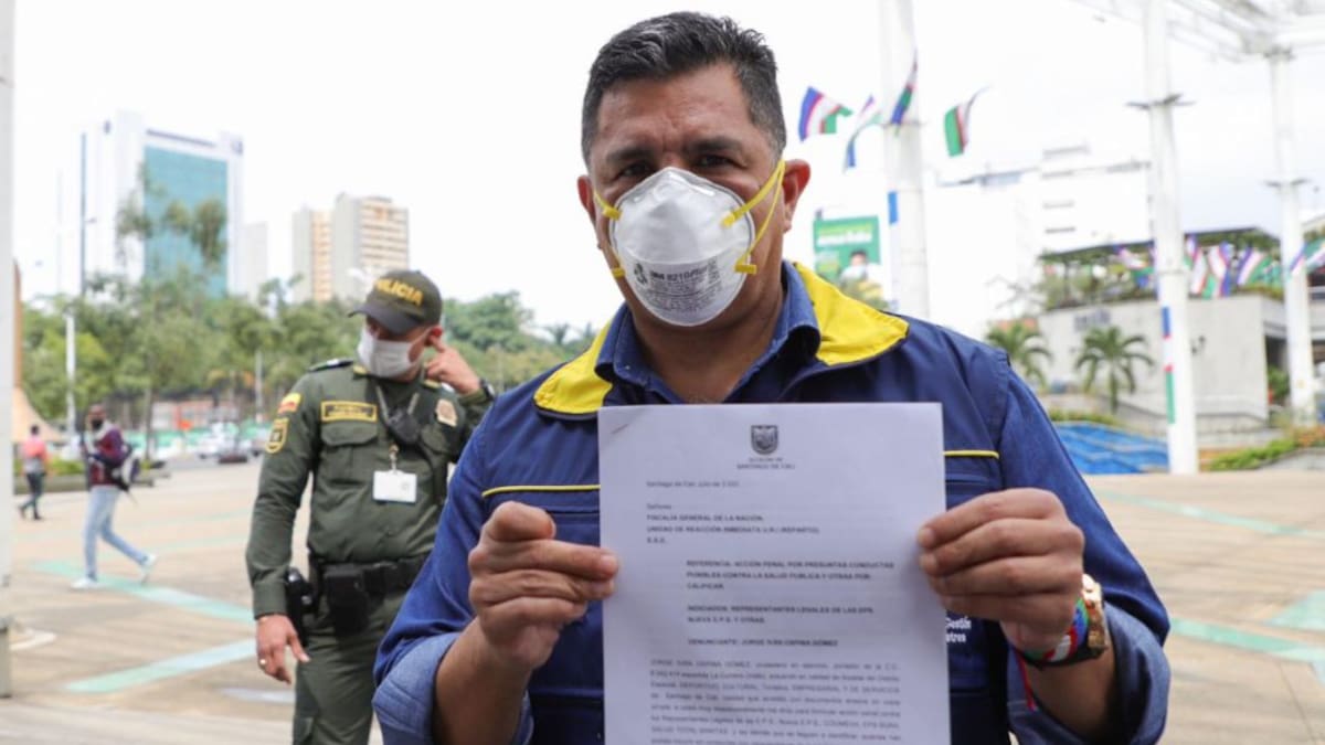Ospina demanda a las EPS por demoras en resultados de pruebas de COVID