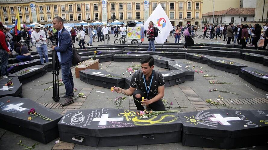 Las escabrosas cifras y datos de los líderes asesinados este año en Colombia. Foto: Colprensa