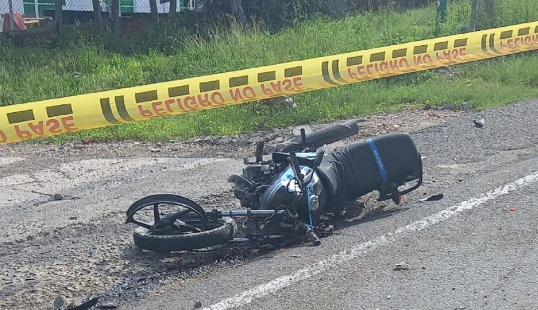 Accidente en Mamonal