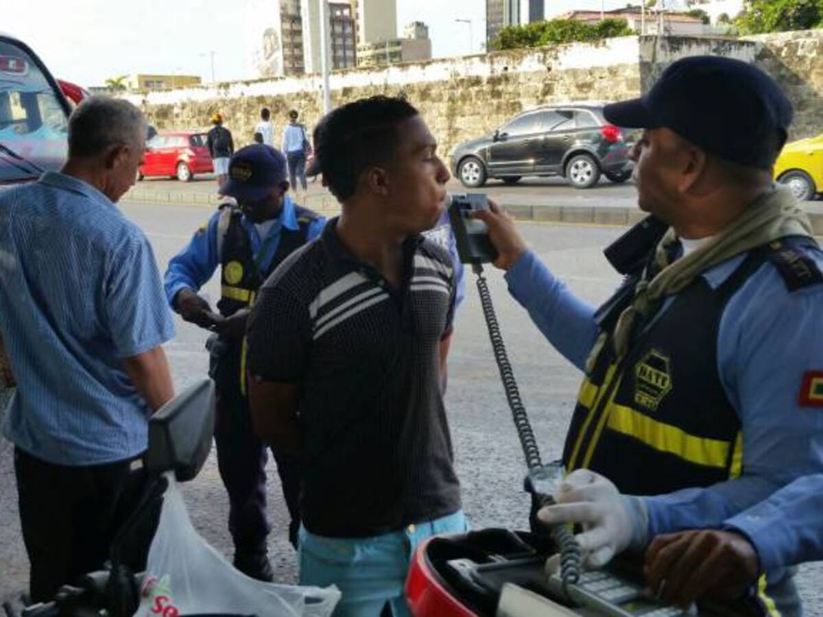 Incrementan operativos de embriaguez a conductores de servicio público en Cartagena