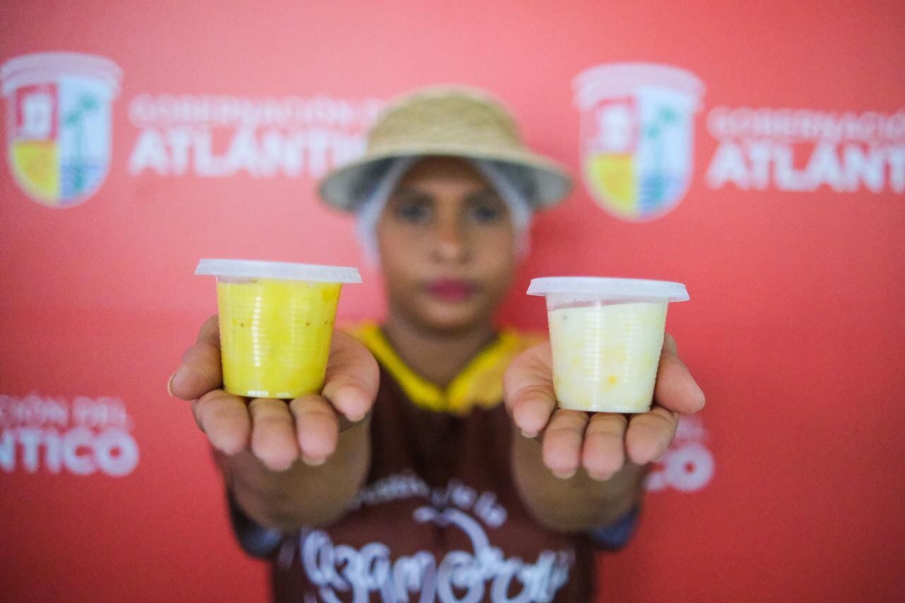 Quince matronas esperan 8.000 comensales para que disfruten una exquisita mazamorra, ferias artesanales y emprendimientos de ropa, calzado, dulces y pasteles. Cortesía.