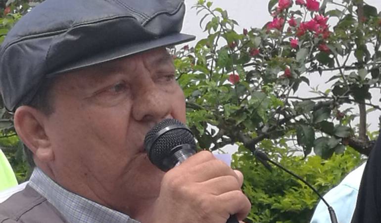 Pedro Varón, presidente CUT Tolima