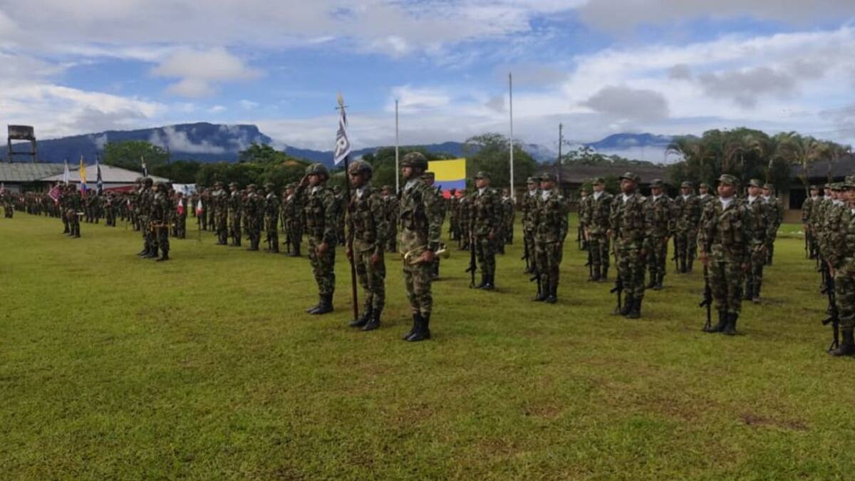 Más de 500 soldados llegaron a custodiar el departamento del Putumayo