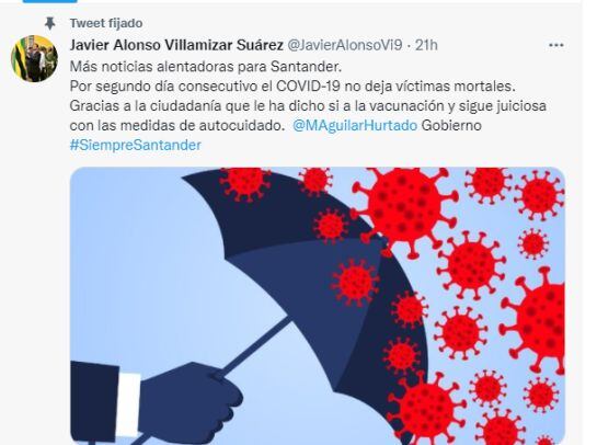 Registro de casos de Covid en Santander