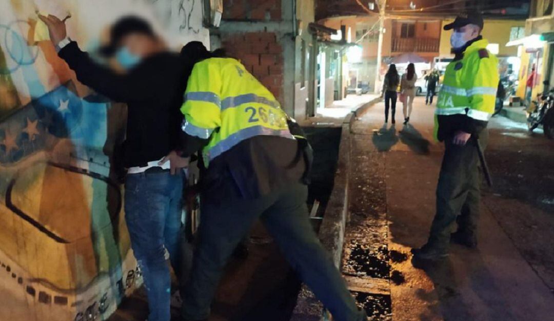 Operativos de seguridad en Manizales